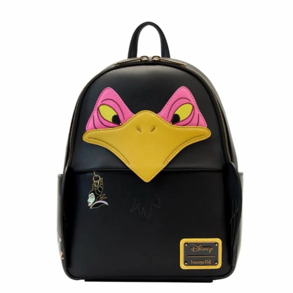 Loungefly Disney Sleeping Beauty's Diablo Cosplay Mini Backpack